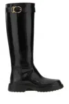 Tod's Leather Knee-high Boots In Multi