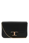 Tod's Black Leather Micro Crossbody Bag In Black