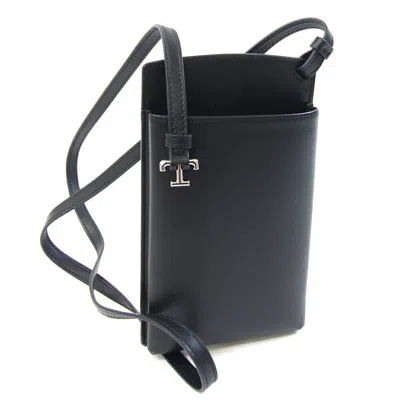 Pre-owned Tod's Black Leather Pochette Shoulder Bag ()