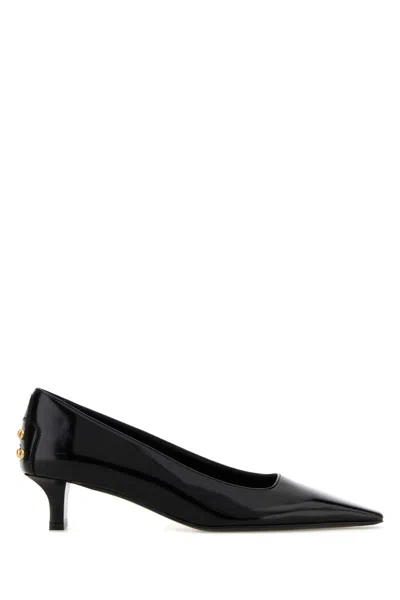 Tod's Black Leather Pumps