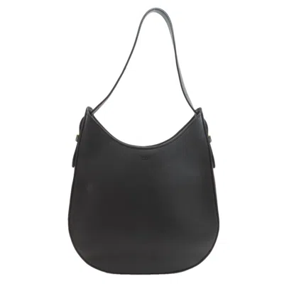 Pre-owned Tod's Black Leather Shoulder Bag ()