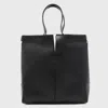 Tod's Black Leather Totes In Black