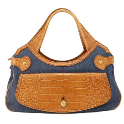 Pre-owned Tod's Blue Leather Blue Tote Bag () In Multi