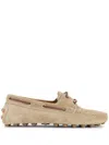 Tod's Beige Loafers In Beige