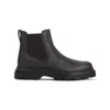 Tod's Chunky Sole Leather Ankle Boots With Elastic Panels In Multi