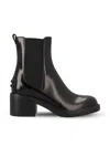 Tod's 60mm Leather Chelsea Boots In Black