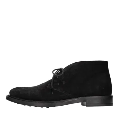 Tod's Boots Black In Nero Neri E Grigi