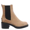 Tod's Pump Booties In Neutral
