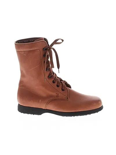 Pre-owned Tod's Boots In Brown