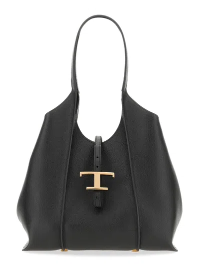 Tod's Borsa Tote T Timeless In Black