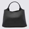 Tod's Mini Leather Shopping Bag In Black