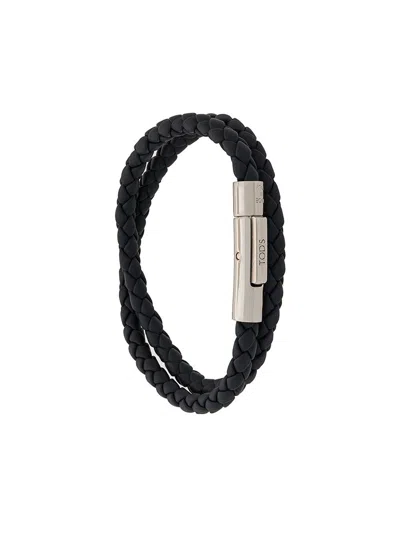Tod's Bracelet With Logo In Black