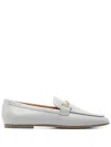 Tod's Loafers In Leather In Grey