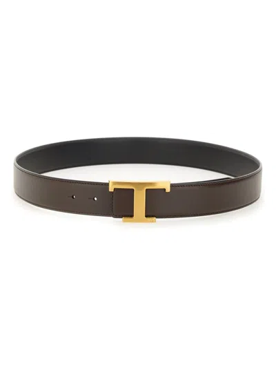 TOD'S TOD'S BROWN BELTS