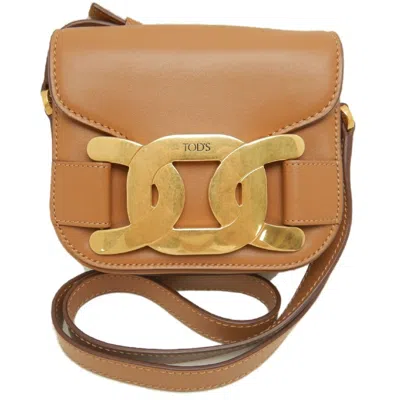 Pre-owned Tod's Brown Leather Shoulder Bag ()