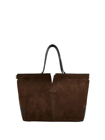 Tod's Brown Suede Bag