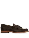 Tod's Suede Tassel Loafers For Men