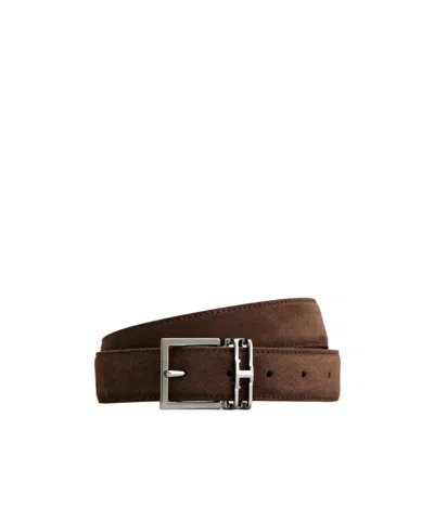 Tod's Buckle Belt In Brown