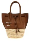 Tod's Mini Bucket Bag Dual Handles In Brown
