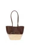 Tod's Bux Shopping Bag Small In Brown