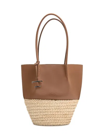Tod's Bux Shopping Media In Brown
