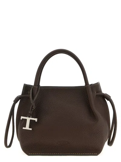 Tod's Buz' Small Handbag In Brown