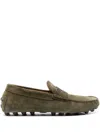 Tod's Calf Suede Loafers