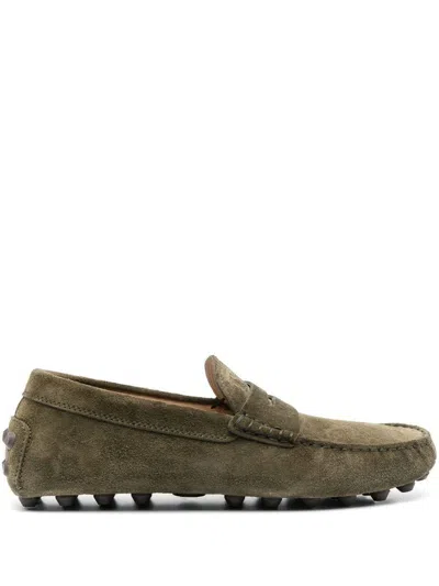 Tod's Calf Suede Loafers