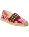 TOD'S TOD’S CANVAS ESPADRILLE