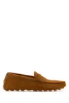 Tod's Caramel Calf Hair Loafers