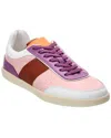 Tod's Cassetta Leather Sneaker In Pink