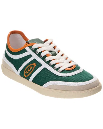 Tod's Logo-embroidered Gommino Sneakers In Multi