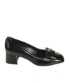 Tod's Patent Leather Pumps In Black