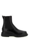 Tod's Chelsea Ankle Boots In Burgundy