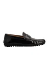 Tod's City Gommino Driving Shoes In Black