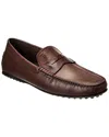 Tod's City Driver Penny Loafers In Brown
