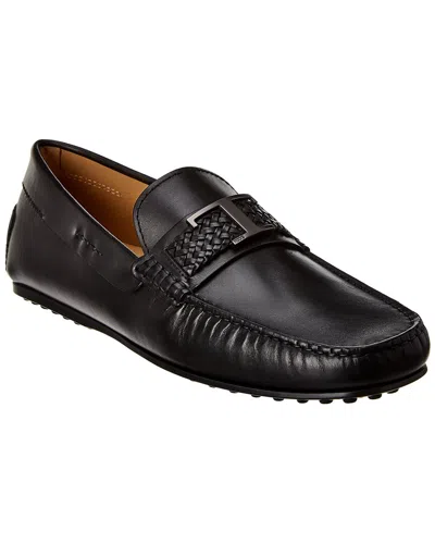 Tod's City Gommino Leather Loafer In Black