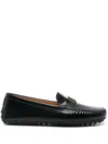 Tod's City Gommino Moccasin In Glossy Leather