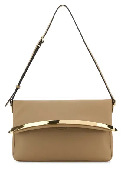 Tod's Clutch Shoulder Bag In Beige