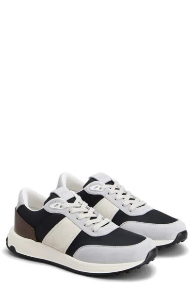Tod's Colorblock Sneaker In Black