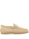 Tod's Cord Weaving Slip-on Suede Loafers Shoes