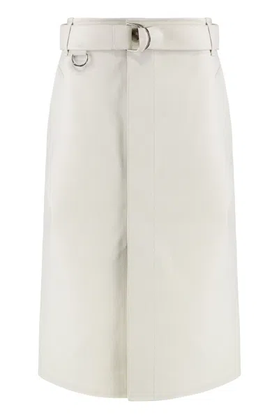 Tod's Cotton Skirt In White