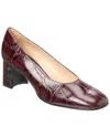 Tod's Cuoio Iniez Leather Pump