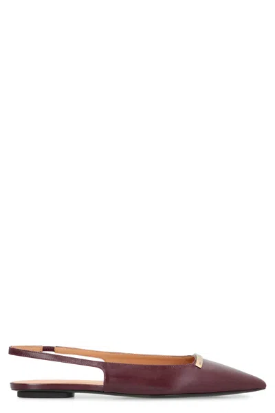 TOD'S TOD'S CUOIO FLAT 10K BARRETTA CH