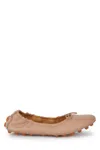 Tod's Beige Gommino Ballerina Shoes