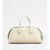 Tod's Darsena In Leather Medium In Neutral
