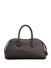 Tod's Darsena Medium Leather Satchel Bags In Brown