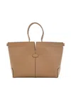Tod's Dbm Shopping Bag In Brown