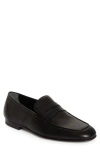 Tod's Deconstructed Penny Loafer In Nero