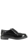 Tod's Woman Lace-up Shoes Black Size 7 Leather In Black